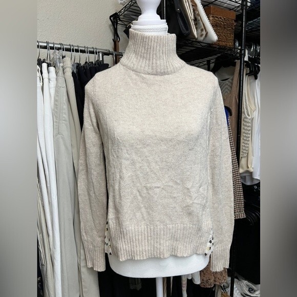 Moth Apres Fete Turtleneck Sweater - Picture 2 of 5